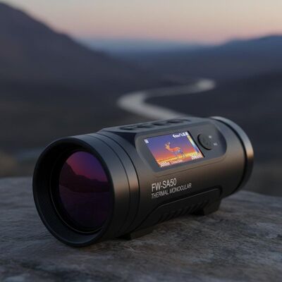 FW-SA50 Thermal Monocular with 2600m Detection Distance, 1280×1024 HD Thermal Imaging Resolution, and 50mm F1.0 Lens for Outdoor Use