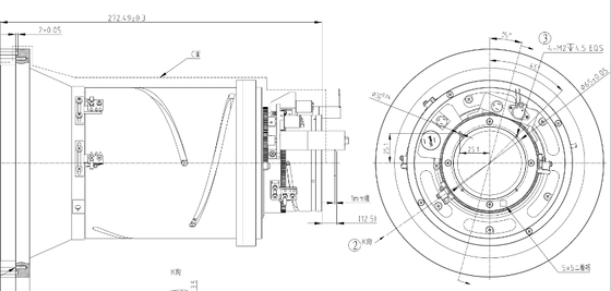 FWD-0325-0R 25-225mm F0.96-1.5 1280×1024@12μm LWIR Motorized Zoom Lens