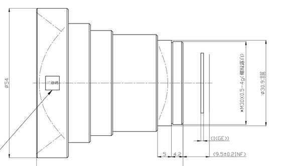FWD-14 14mm F1.0 1280×1024@12μm LWIR Motorized Zoom Lens